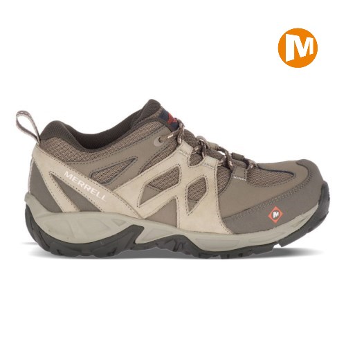 Merrell Siren Alloy Toe Sicherheitsschuhe Damen HellBraun [DE-LPYHN]